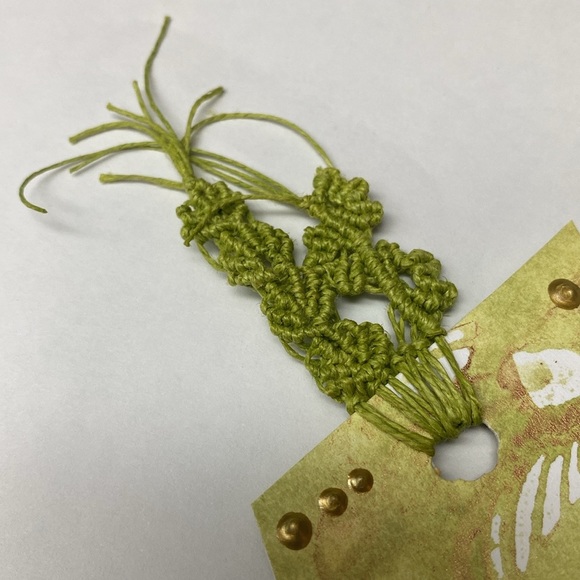 Red and Silver Skull Stainless Steel Beaded Pokey Tool - Picture 9 of 10